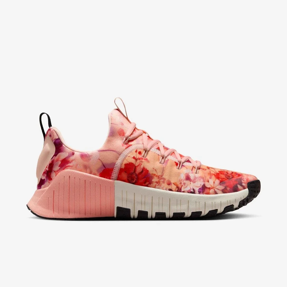 Nike Free Metcon 6 AMP IB6902-600 Women's 7.5 Coral Floral Workout Shoes LIQ1611